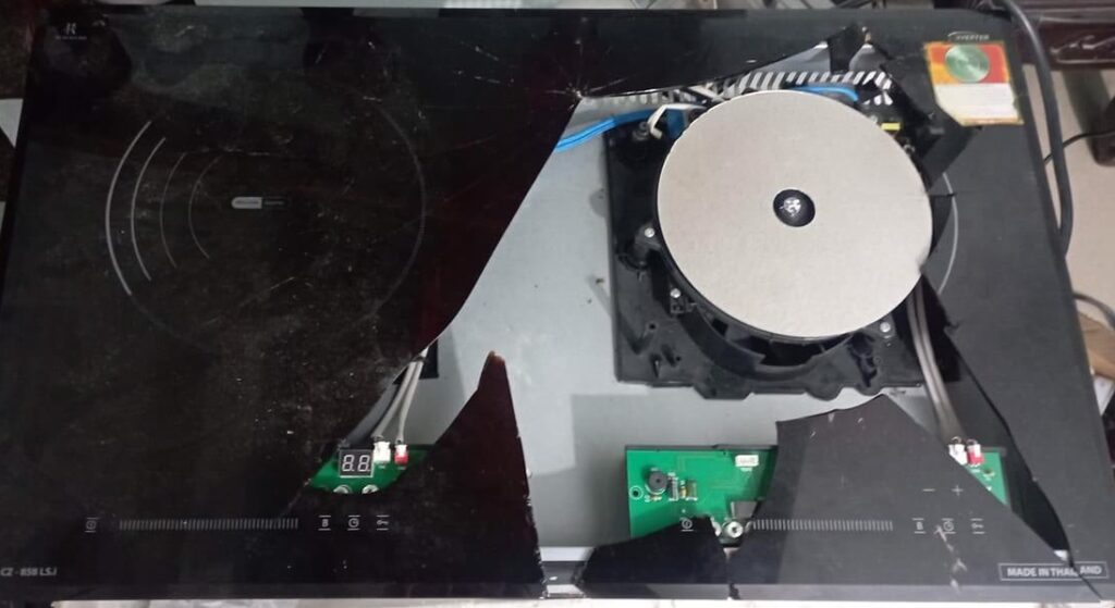 Thay Mặt Bếp Từ Hà Nội Bị Vỡ Tại Nhà